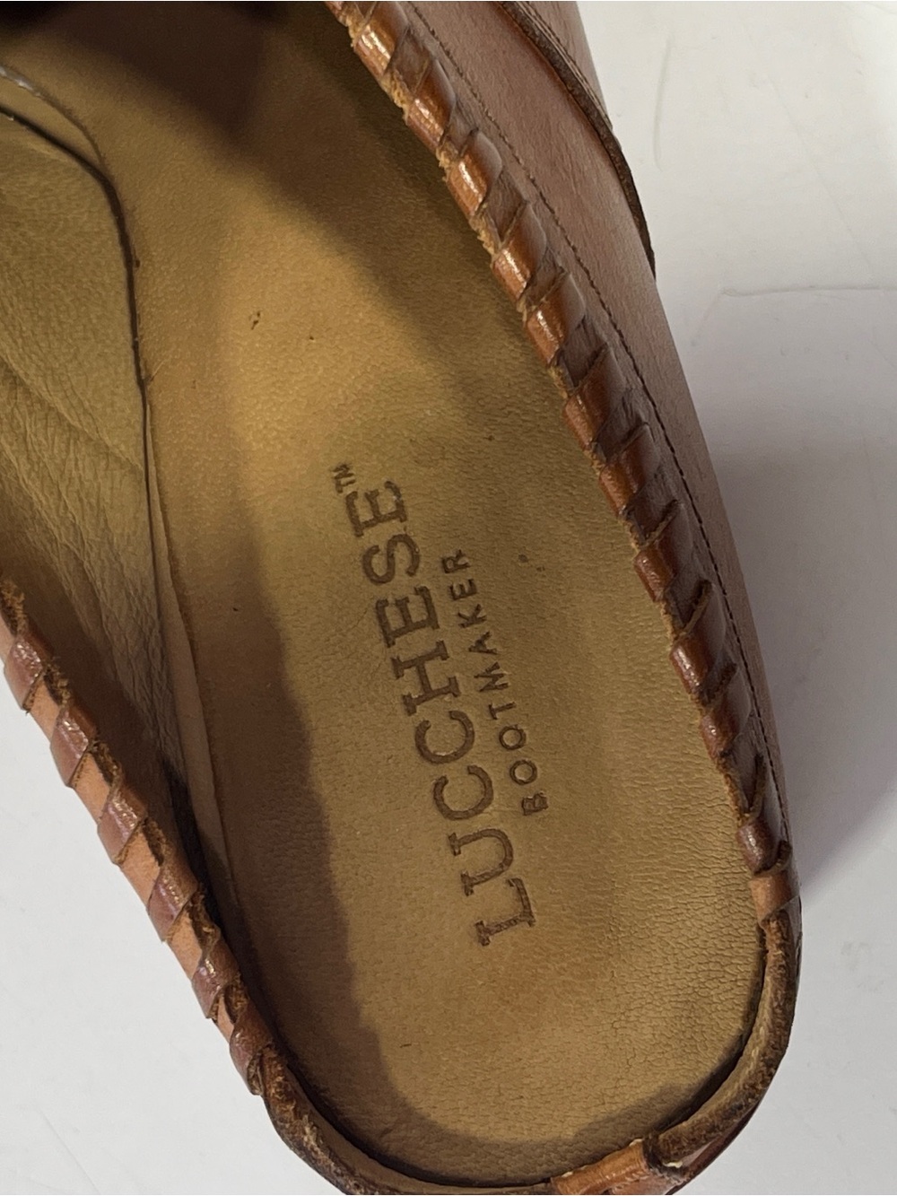 Brown Leather Slip-On Mules - Picture 2 of 15